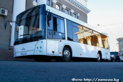 ПРЕЗЕНТАЦИЯ АВТОБУСА МАЗ В БИШКЕКЕ